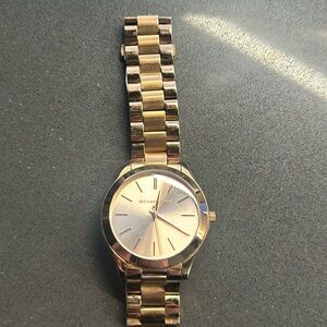 Rose gold Michael Kors watch